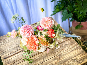 Small Wedding Table Floral Arrangement
